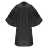 CLERKMANS Unisex Deluxe Doctoral PhD Graduation Gown - Doctorate Robe