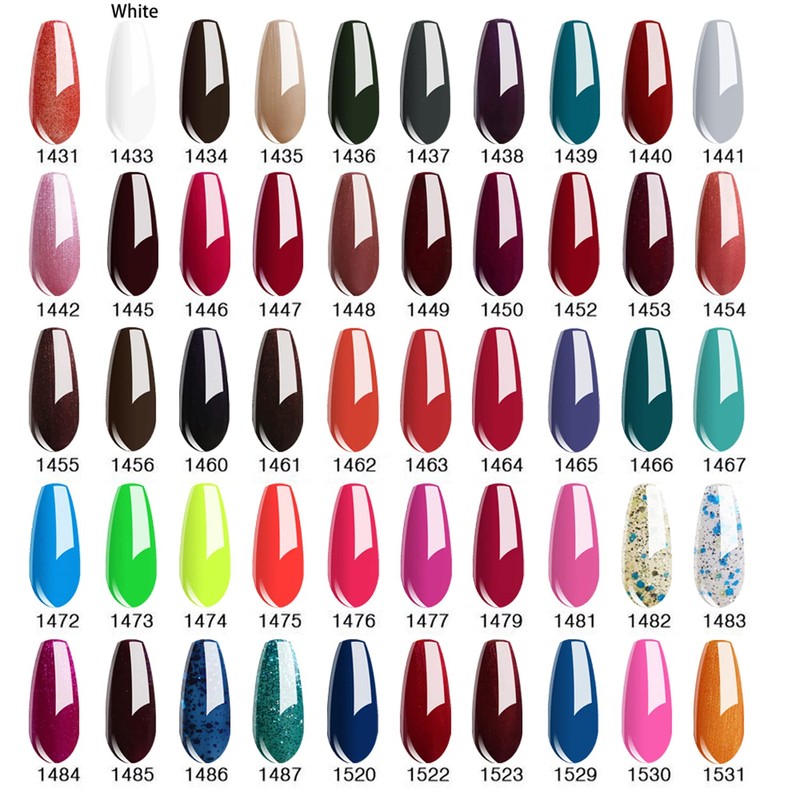 Vishine 1327 Semi-Permanent Soak Off Gel Nail Polish UV LED