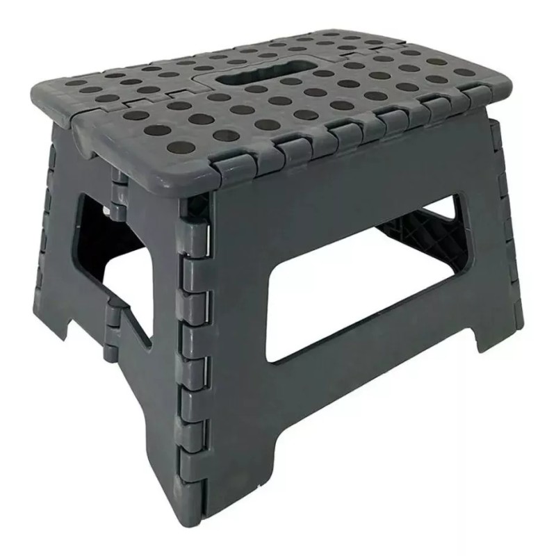 Hyper Tough Banco Plegable Plastico Resistente Multiusos Soporta 150kg