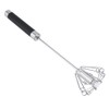 Professional Egg Whisk Blender, Stainless Steel Hand Push Whisk Blender