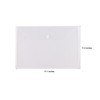 YESSART 11 x 17 Clear Large Plastic Envelopes Document File