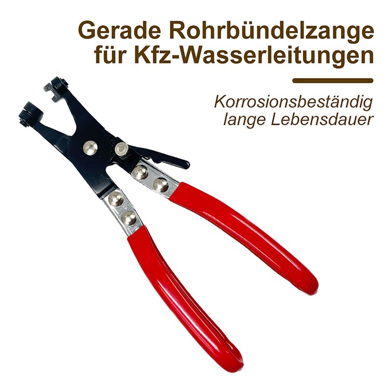 Hose Clamp Pliers Clamp Tool with Rotating Flat Band for