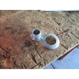 Aermotor 6ft Aermotor Windmill X-702 Mast Pipe Lock Nut & Washer, X578 X579