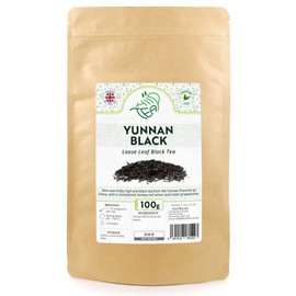 Yunnan Black Premium Loose Leaf Tea (Black, 100g)