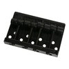 4 String Bass Guitar Bridge - Dual Load BB101 Black