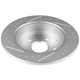 INEEDUP 5 Lugs Disc Drilled & Slotted Brake Rotors Front & Rear For Toyota For RAV4 2006-2017