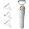 PANGPENG Electric Fruit Vegetable Peeler, Handheld Potato Peeler Pro Set,
