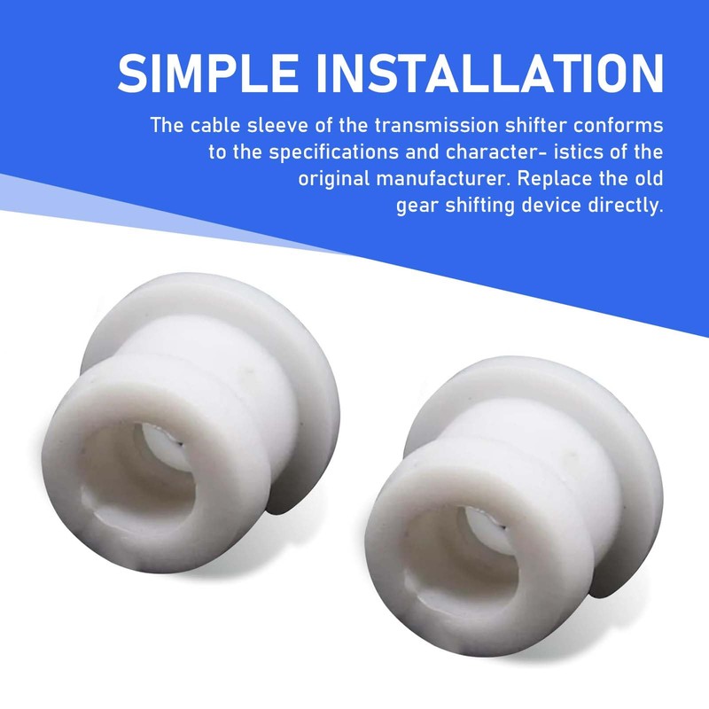 Ferianl 2PCS Transmission Shifter Cable Bushing Kit, for Ford Fusion