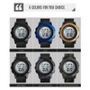 TONSHEN Men's Outdoor Sports Digital 50 m Waterproof Watches LED