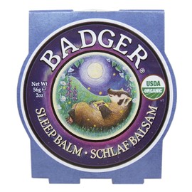 Badger Sleep Balm Tin, Lavender & Bergamot, 2 oz (1 Pack)