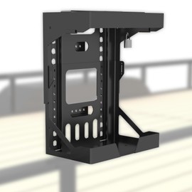 ELITEWILL Adjustable Garden Trailer Backpack Sprayer Rack Holder with Lock Compatible with Any Type of Backpack Sprayers or Hand Can Sprayers Fit for Open and Enclosed Landscape Trailers & Trucks