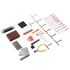 Guitar Repairing Tools Kit Professional Maintenance Bridge Pins Hex Wrench Files Accessories