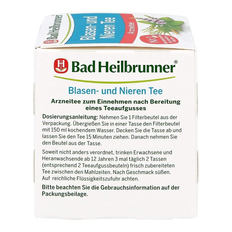 Bad Heilbrunner Bladder and Kidney Tea 8 x 1.75 g