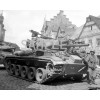 Light Tank M24 Chaffee somewhere in Germany 1945 WW 2