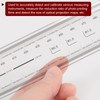 sourcing map Film Flexible Ruler 90 cm 0.1 mm Scale