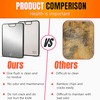 Titanium Cutting Board for Kitchen – Double-Sided, Juice Groove, Non-Slip,