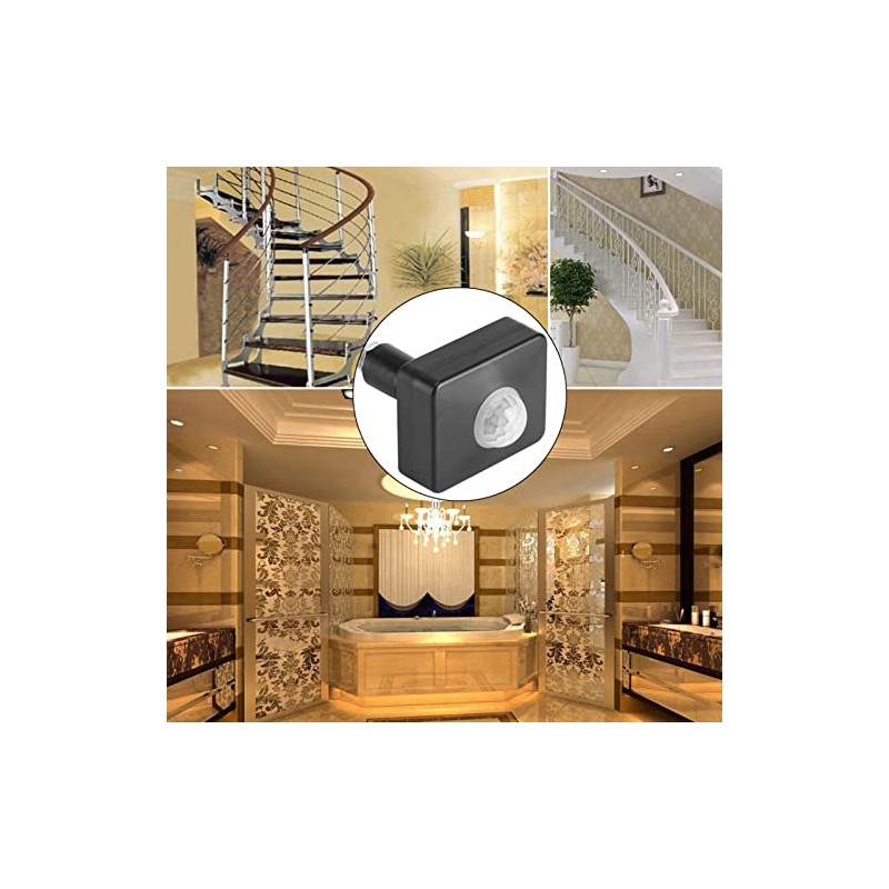 Motion Detector PIR Sensor for Security Lighting Change Time Settings