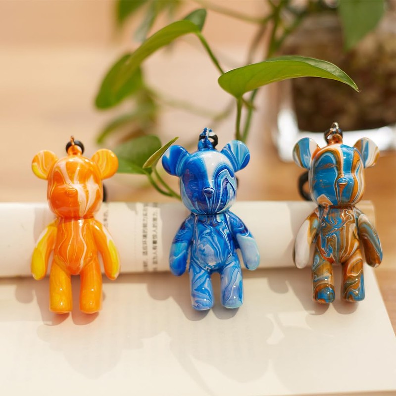 DIY 絵画 液体 クマ ペインティングキットセット ハンドメイド キット 絵画 グラフィティ 創造的なギフト