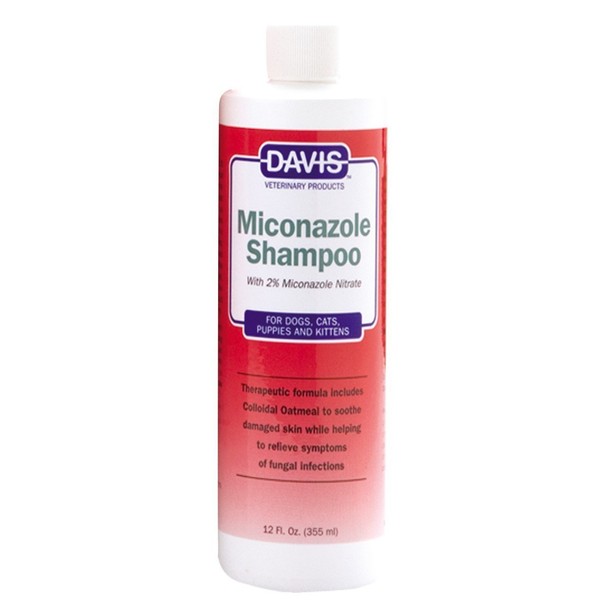 Davis Manufacturing Davis Miconazole Pet Shampoo, 12 Oz