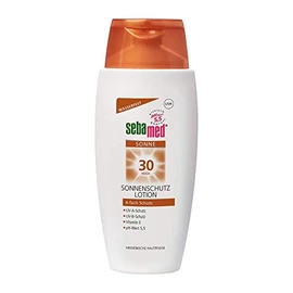 Sebamed Sun Protection Lotion with SPF 30, Daily Waterproof Sun Protection with pH 5.5, for the Body, Made in Germany, No Microplastics, 150 ml