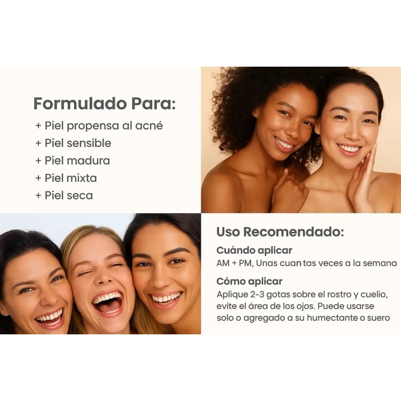 Nine Less Suero De Ácido Azelaico A-control Al 10 %