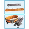 Elderly Transfer Gait Belt Buckle Closure Thickened Strap Safety Gait