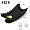 MEMOFYND 2PCS Beard Apron with 4PCS Suction Cup Hooks, Beard
