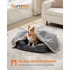 Feandrea Waterproof Dog Blanket, L, 127 x 102 cm, Pet