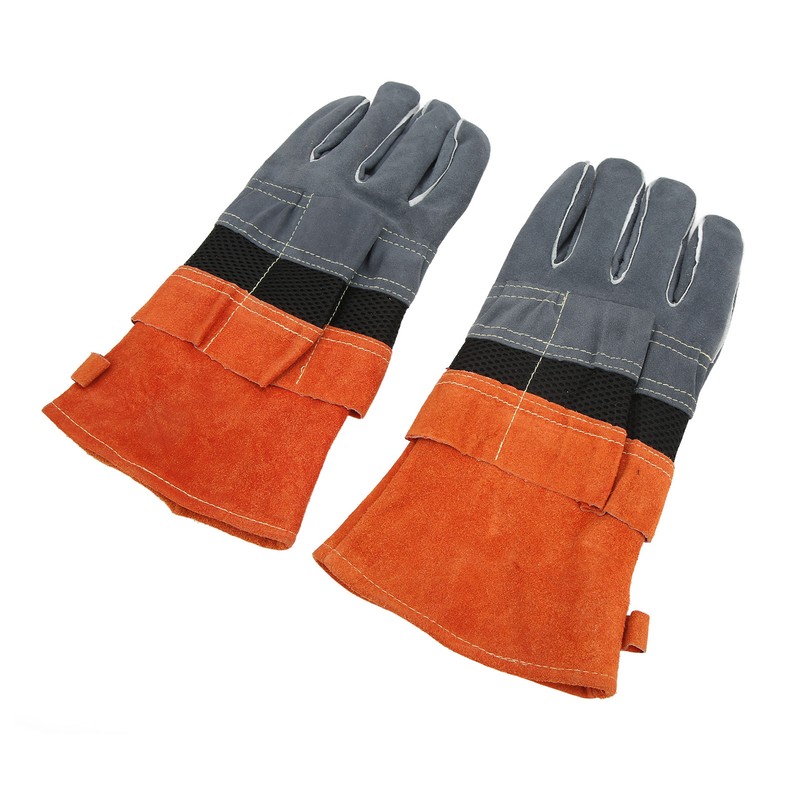 1 Pair of Heat Resistant Gloves Fireproof Flame Retardant Non