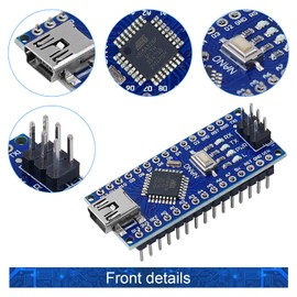 Mini Nano V3.0 ATmega328P Module Micro Controller Board with USB Cable for Arduino
