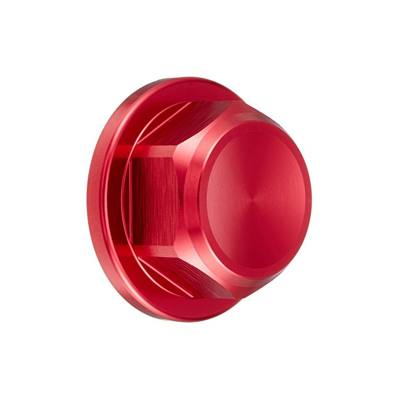 POSH 271135 Street Steering Head Nut, APE50/100, Monkey, Gorilla, Red