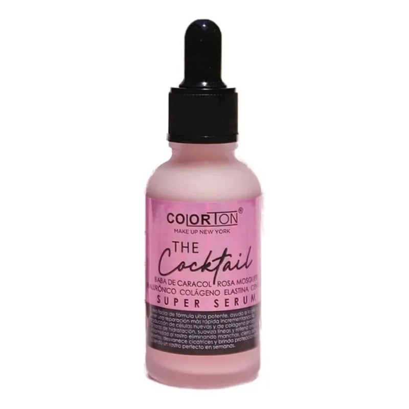 Sérum Facial Colorton 30ml Antiedad Ácido Hialurónico Rosa Mosqueta