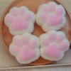 【2025 New】MOBECK 1pcs Fluffy Squishy Cat Paw Squishy Toys, 2.76