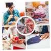 Angoily 30Sheets Patchwork Fabric Squares DIY Crafting Material for Sewing
