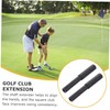 BIUDECO 2pcs Golf Club Extension Rods Graphite Shaft Putter Extender