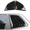 KEALAS for Honda CRV Sport Style Rear Side Window Louvers