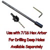 Hole Saw Arbor Extension 22" Long 7/16" Hex Male to