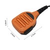 JUYODE Waterproof Radio Speaker Mic Walkie Talkie Shoulder Handheld Microphone