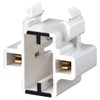 Leviton Gx23, Gx23-2 Base, 2-Pin, Compact Fluorescent Lampholder, 26720-100, White