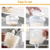 Rice Washer, Rice Washer Strainer Bowl Rice Cleaner Bowl Rice