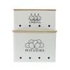 Gdfjiy Potato Onion Kitchen Storage Canisters,Storage Bin For Kitchen 2
