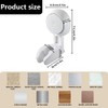 RtottiM Suction Shower Head Holder Adjustable Vacuum Handheld Shower Bracket