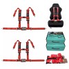 Indusafe 2 Pack 2" 4 Point Racing Car Harness Seat
