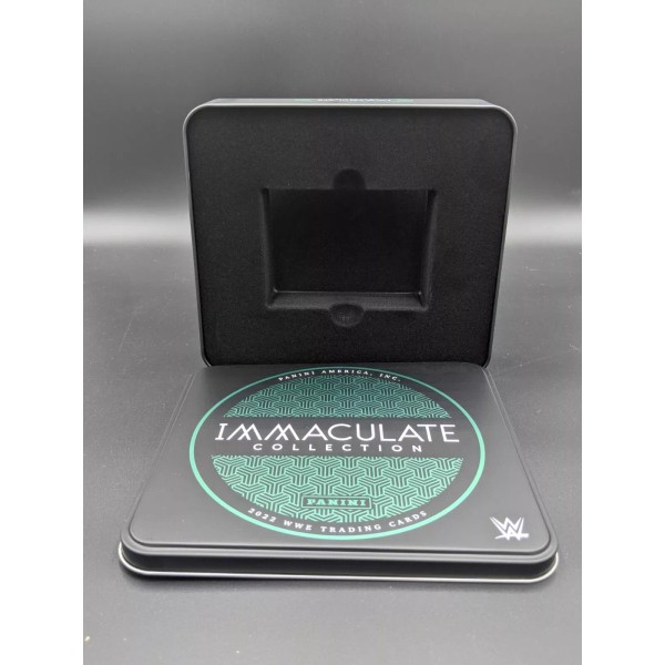 2022 WWE Immaculate EMPTY 2022 WWE IMMACULATE TIN WITH PADDING