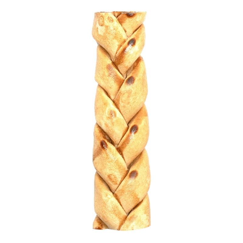Pet Factory American Beefhide 6" Braided Sticks Dog Chew Treats