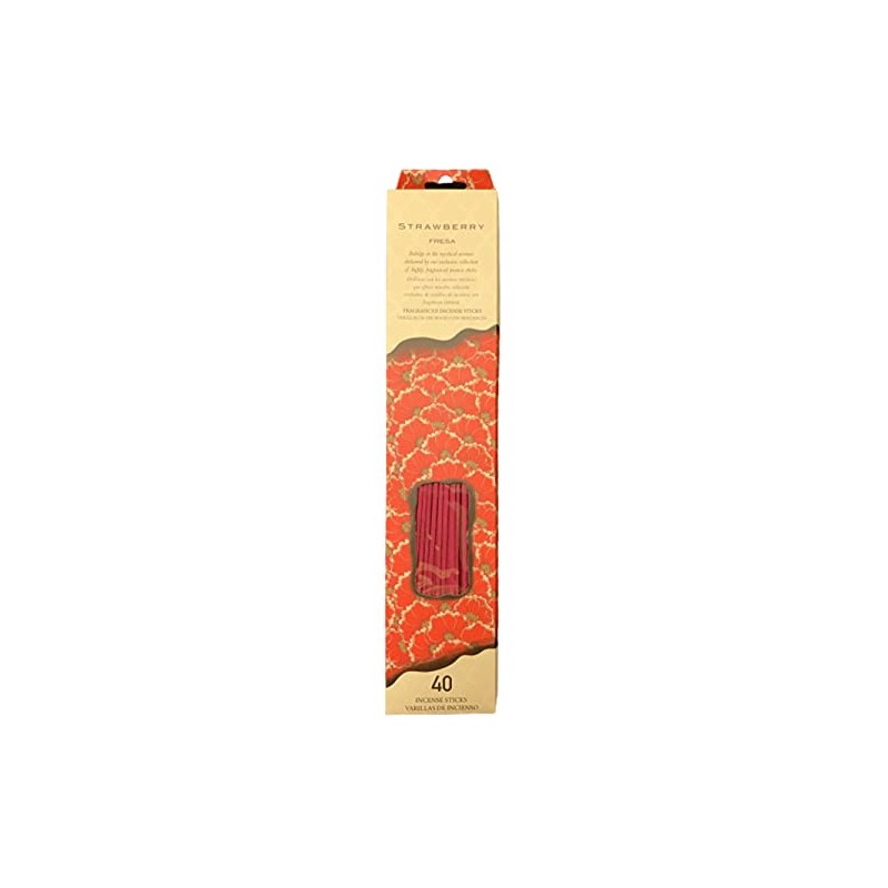 Highly Fragranced Incense Sticks - Pack of 40 (Strawberry)