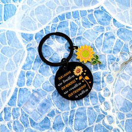 Friendship Gifts Friends Keychain Friend Gifts for Women Girl Birthday Gift for Friends Female Long Distance Friendship Gift for Bestie Bff Graduation Thanksgiving Christmas Presents for Her Him