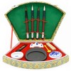 Chinese Calligraphy & Oriental Ink Writing/Paint Set - Includes 4