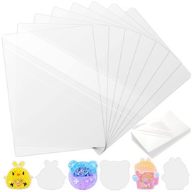 FUNSHOWCASE PP Sheet Set of 30, 5.1 x 3.7 inches (13 x 9.5 cm), Shaker Resin