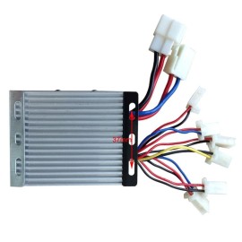 Unbranded 36V 350W Brushed Speed Control Motor Controller Throttle for Go Cart Razor Quad